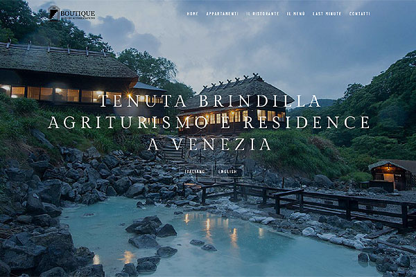 web template per B&B - Hotel - Agriturismo mod.79