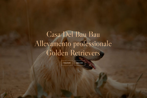 web template allevamento cani mod 127