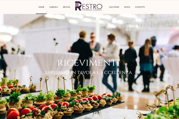 web template per Ristoranti mod 19