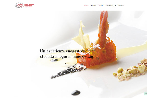 web template per Ristoranti mod 26
