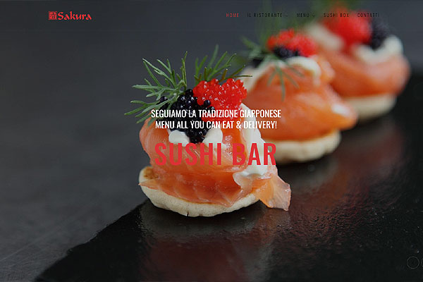 web template per Ristoranti mod 30