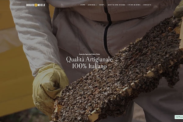 web template apicoltura