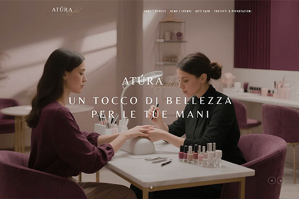 web template per ominotecnica