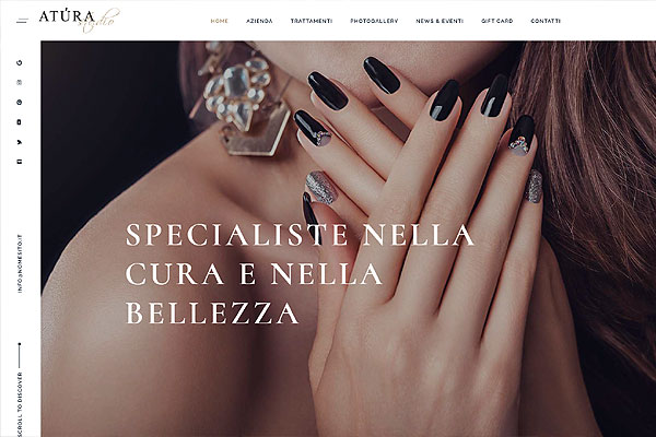 web template Manicure