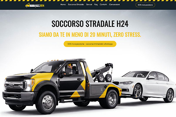web template per soccorso stardale