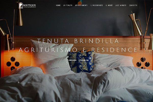 web template per hotel