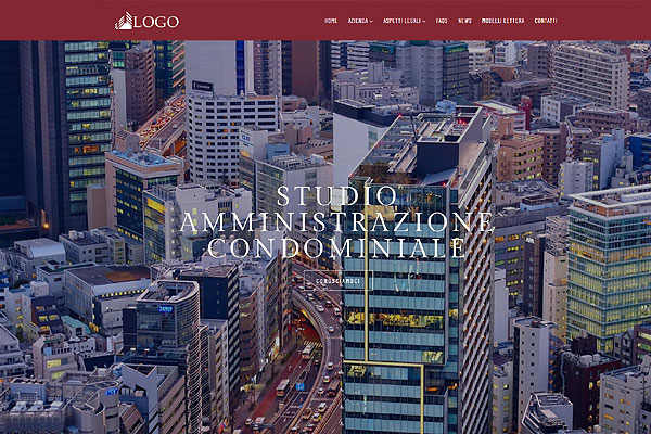 web template Amministratore di condominio mod 89